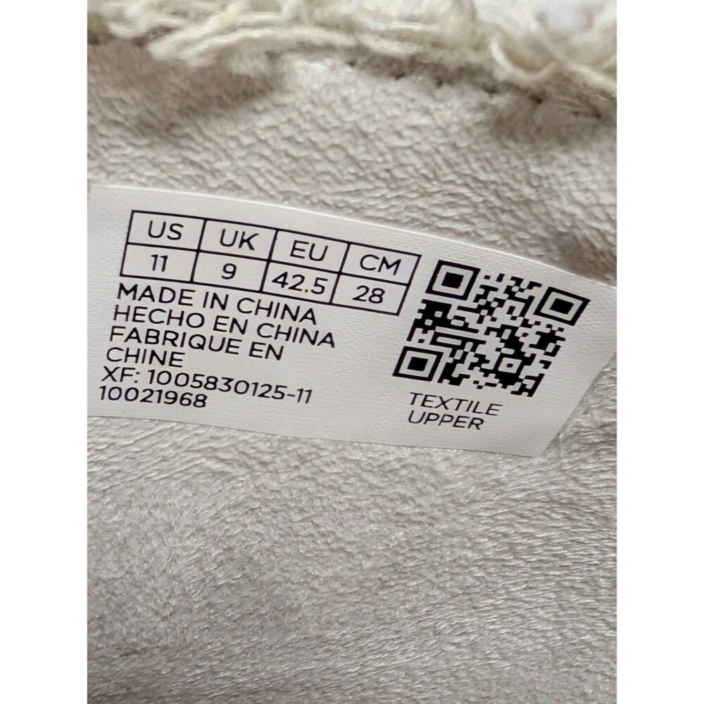 TOMS Diana Mule Platform Wedge Denim White Casual Sandals Womens Size 11 NIB - Picture 12 of 12